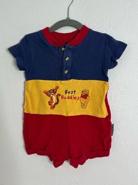 Vintage Pooh Romper 100 Acre Collection